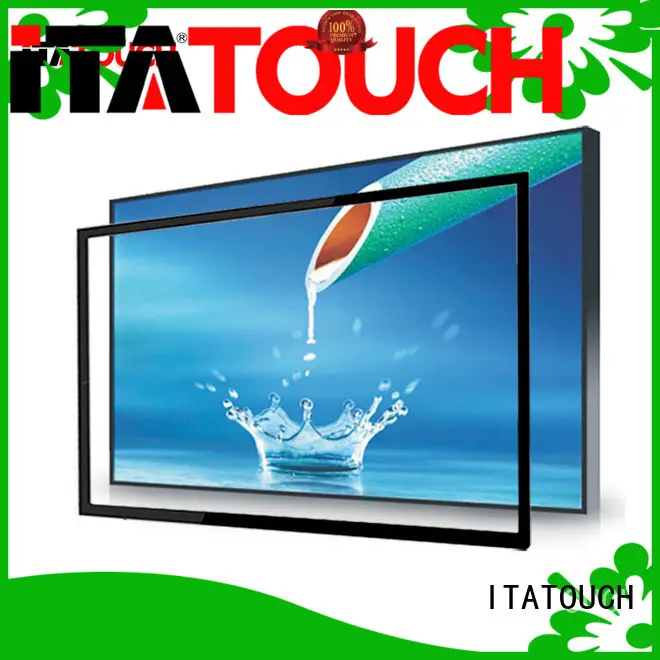 advertising electric frame touch screen video wall ITATOUCH Brand company 1