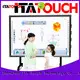 video wall flat panel display one interactive touch screen video wall ITATOUCH Brand 1