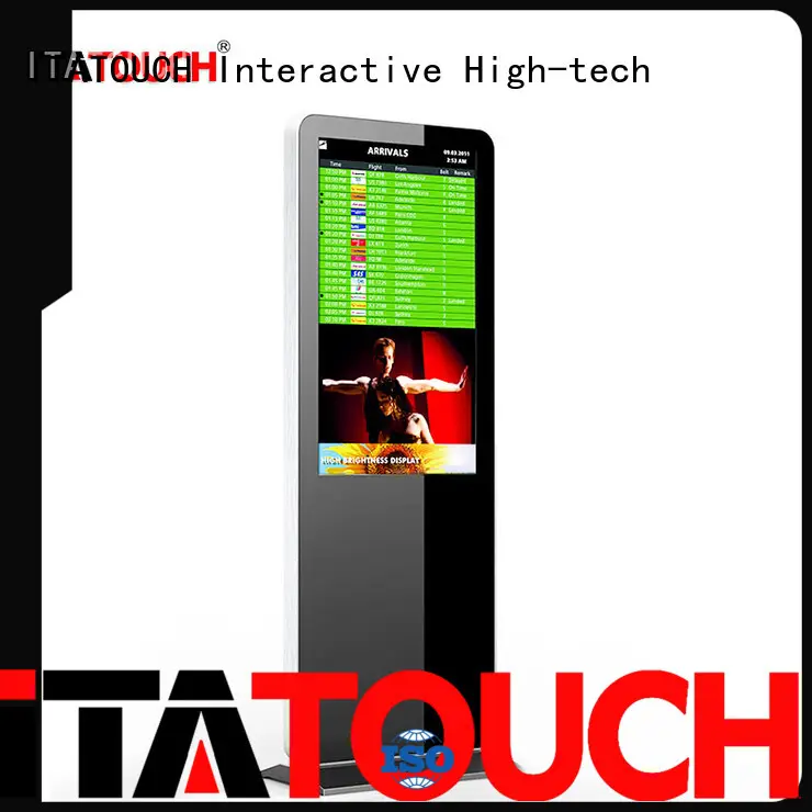 Quality ITATOUCH Brand video wall flat panel display touch 4k 1