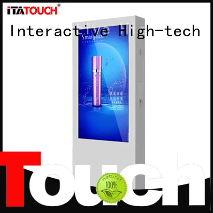 video wall flat panel display meeting shopping touch screen video wall ITATOUCH Brand 1