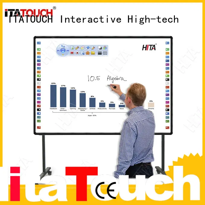 vertical digital control touch screen video wall ITATOUCH Brand 1