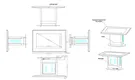 ITATOUCH interactive touch screen table price table for military 4
