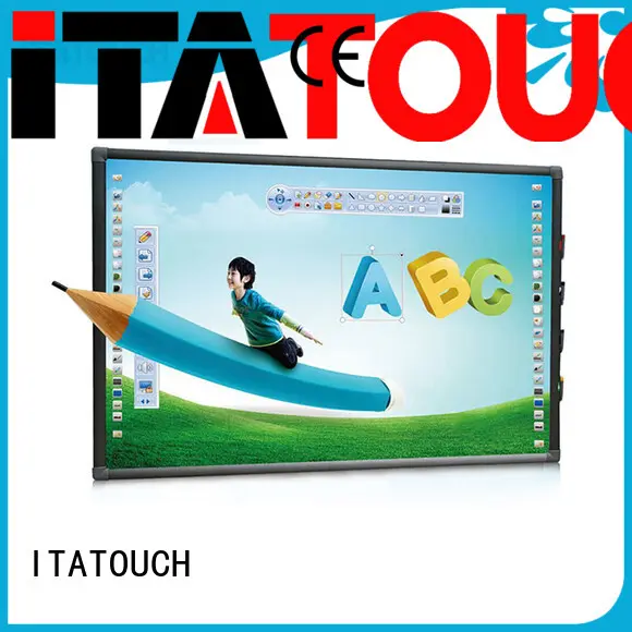 ITATOUCH Brand electronic matrix floor touch screen video wall manufacture 1