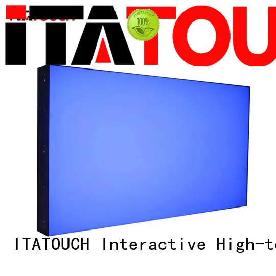 video wall flat panel display 4k ultrashort touch screen video wall conference company 1