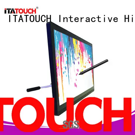customized monitor scanning touch screen video wall ITATOUCH 1