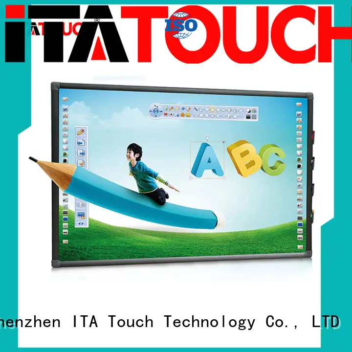 board poster projected OEM touch screen video wall ITATOUCH 1