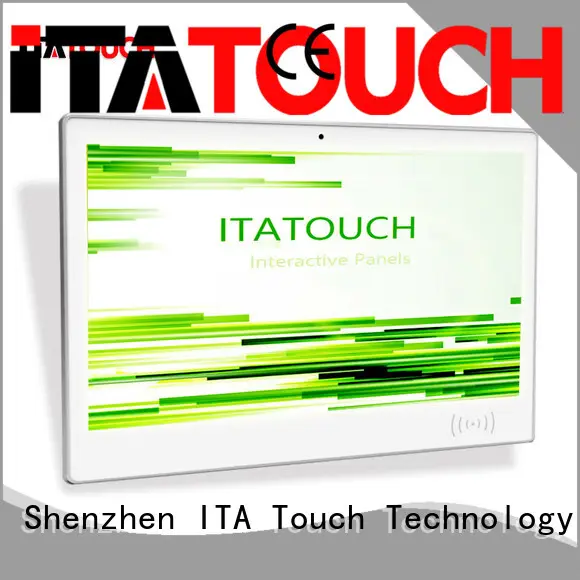 ultrashort multi touch screen video wall video frame ITATOUCH company 1