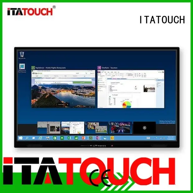 scanning indoor video wall flat panel display ITATOUCH Brand 1
