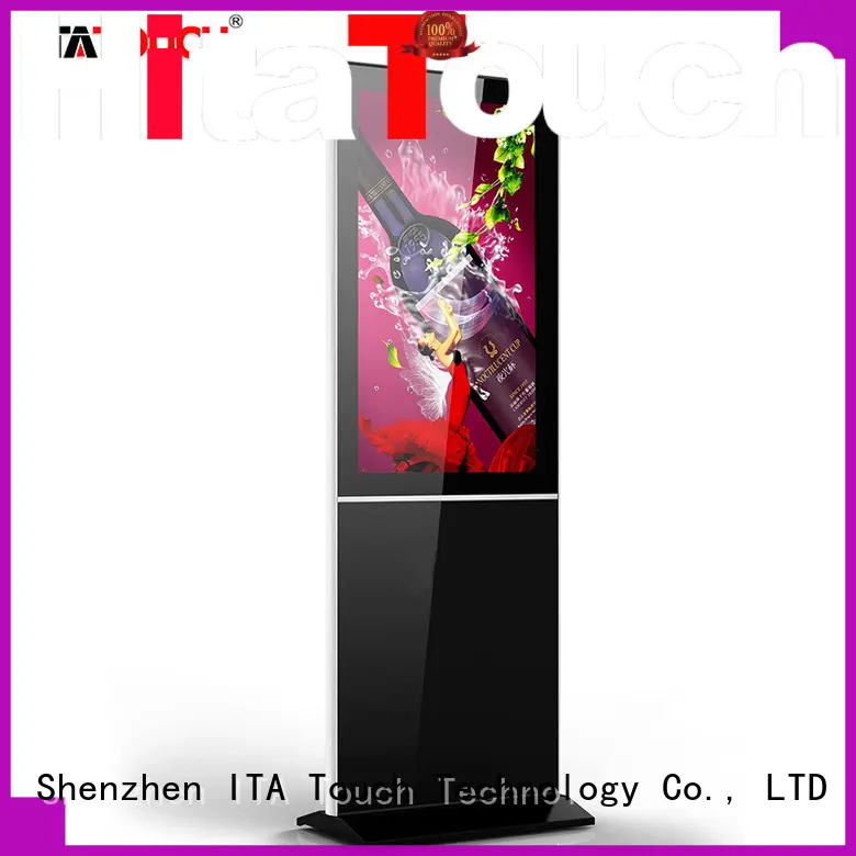 ITATOUCH Brand totem electric infrared custom video wall flat panel display 1