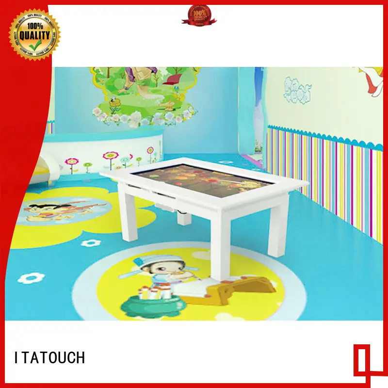 ITATOUCH kids tabletop touch screen projected for office 1
