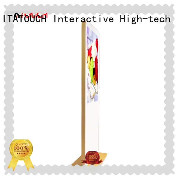 shopping digital signage totem stand for government ITATOUCH 1