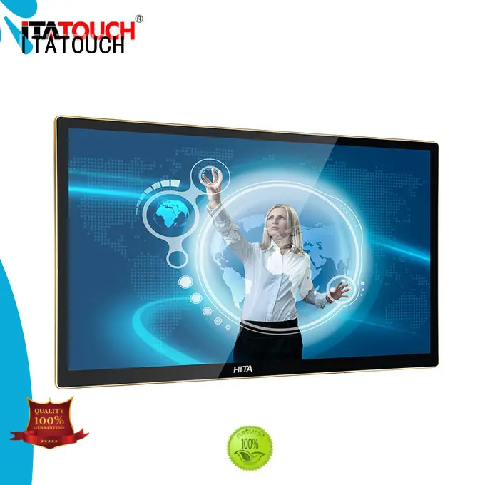 Factory Capacitive Multi Touch Screen Interactive Flat Panel Display 1