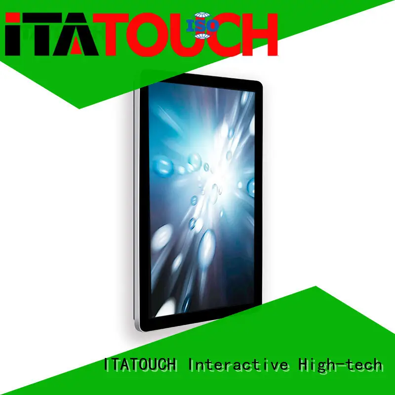 Floor Totem Indoor Horizontal / Vertical Android LAN Network Digital Media Player Display 1