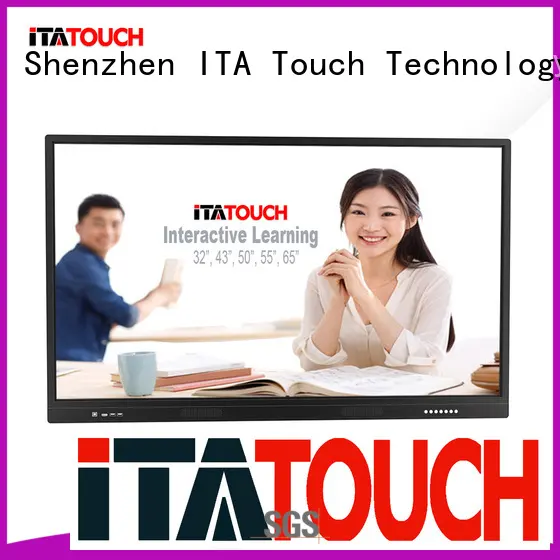 Top interactive flat panel display touch supply for school 1