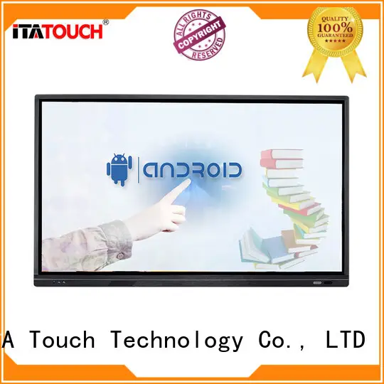 ITATOUCH Best interactive flat panel display company for classroom 1