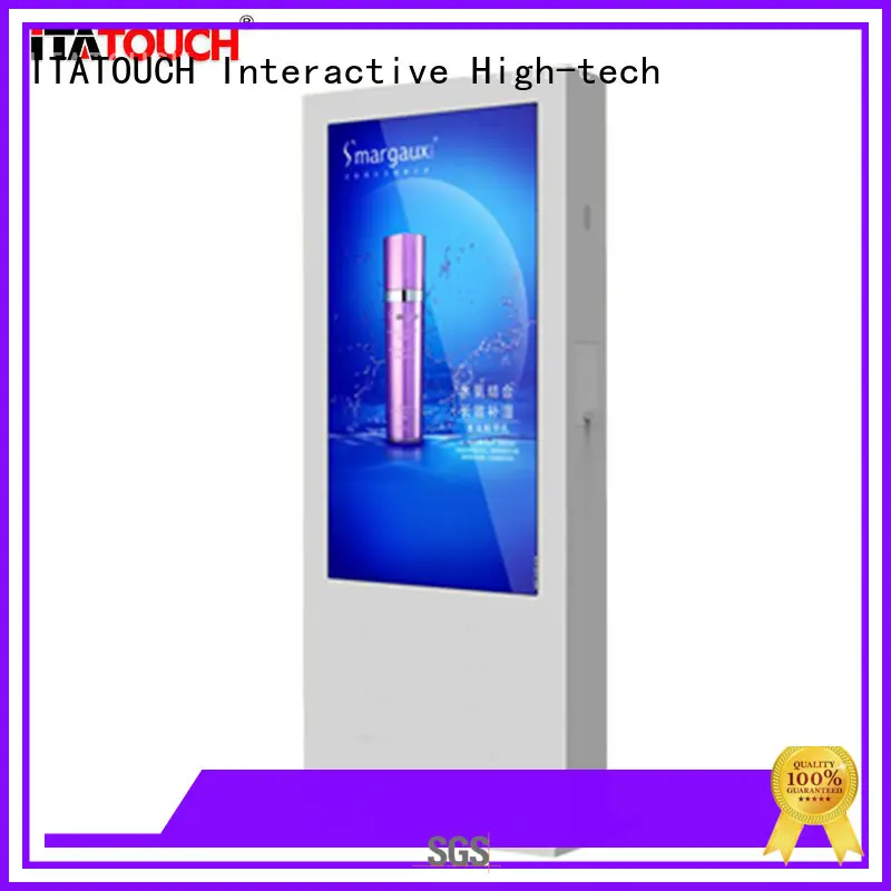 ITATOUCH floor outdoor digital display for business for military 1