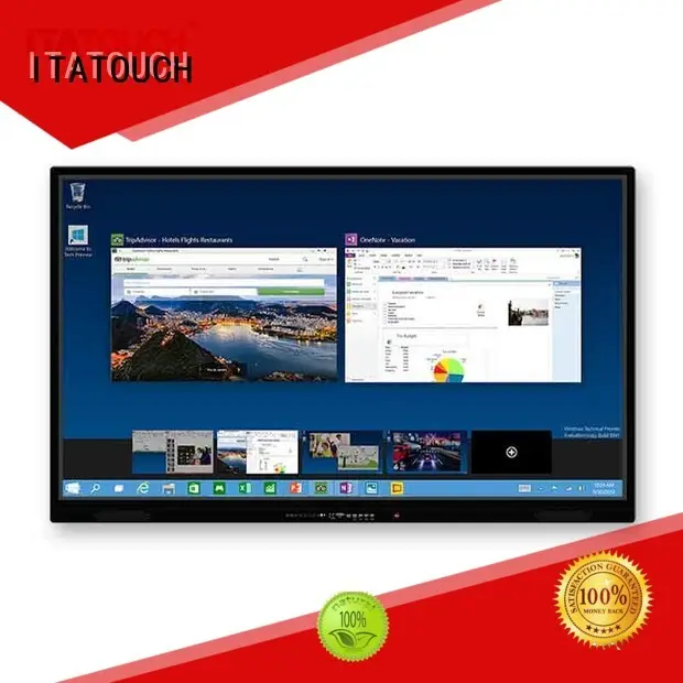 Custom interactive flat panel display os manufacturers for classroom 1