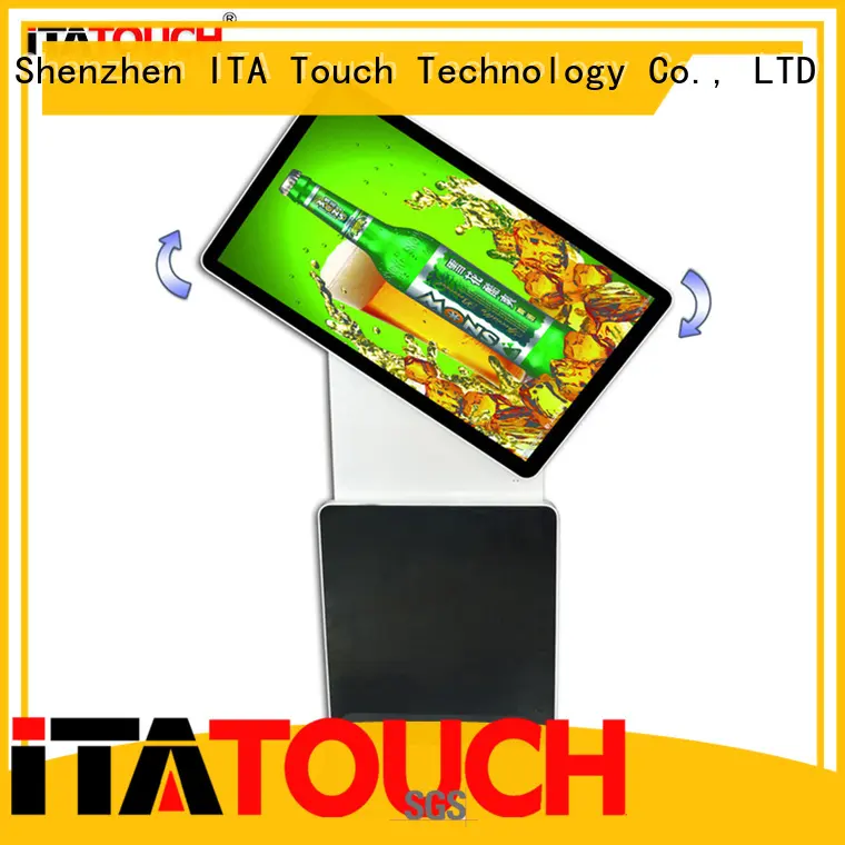 Latest totem touch screen horizontal company for government 1