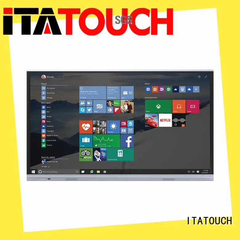 ITATOUCH display capacitive touch screen manufacturers for office 1