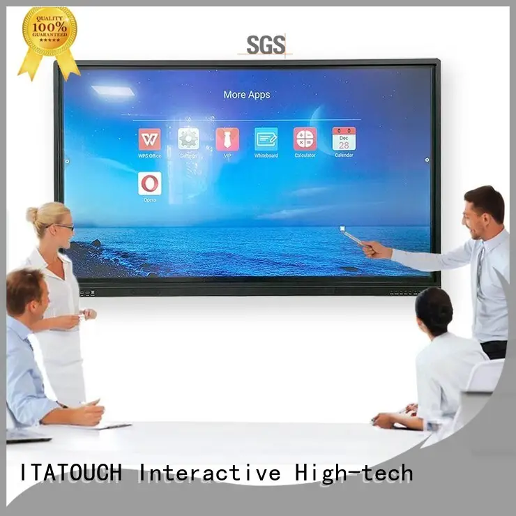 ITATOUCH convenient large touch screen monitor supply for office 1