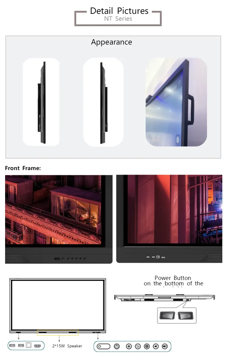Latest 4k touch screen monitor board company for various kinds of users 4