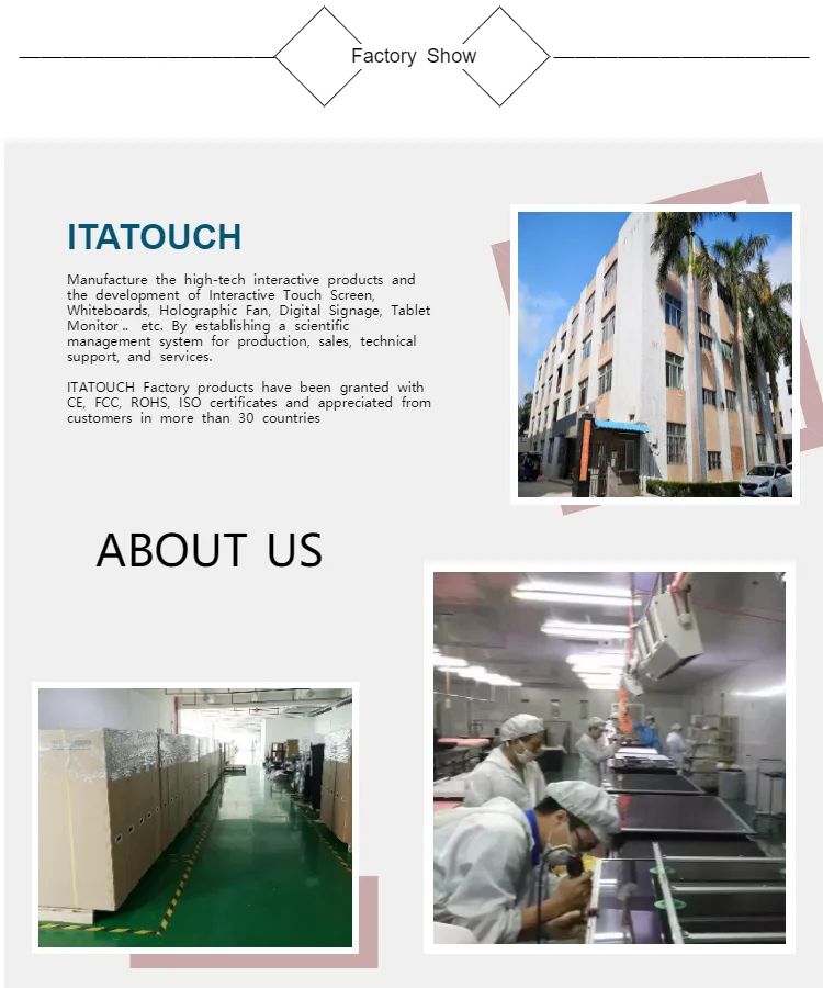 Latest 4k touch screen monitor board company for various kinds of users 9