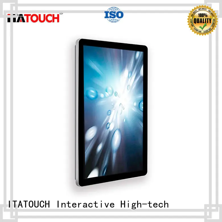 ITATOUCH portrait totem touch screen company for education 1