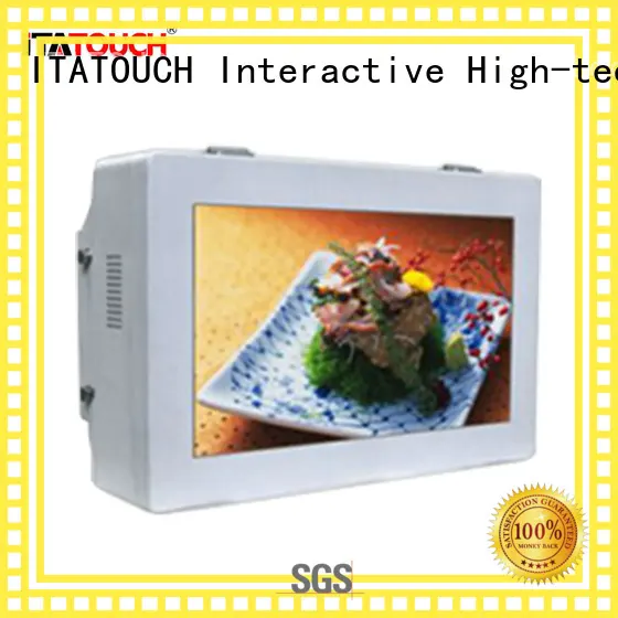 Custom outdoor digital signage totem company for military 1