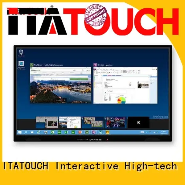 ITATOUCH Wholesale 4k touch screen monitor for business for education 1