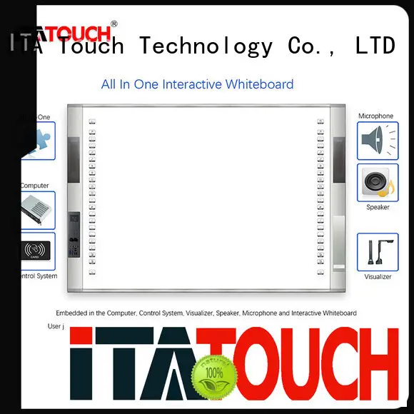 ITATOUCH pc all in one interactive whiteboard visualizer for military 1