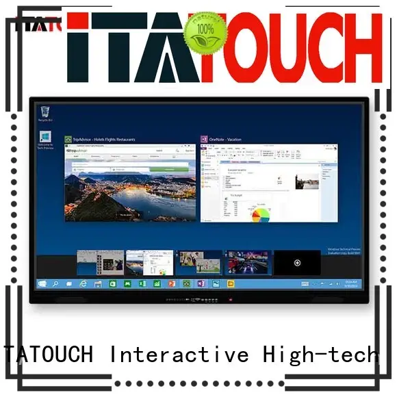 ITATOUCH uhd interactive flat panel display for business for education 1
