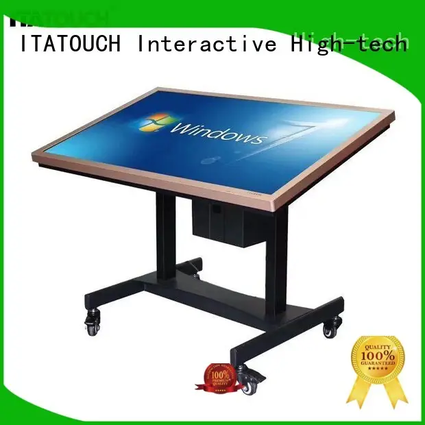 ITATOUCH display bracket stand lift for education 1