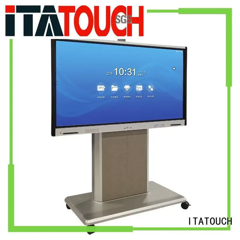 ITATOUCH video interactive flat panel display for business for military 1