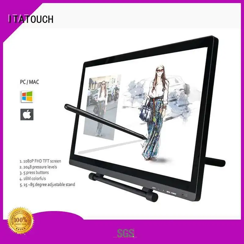 ITATOUCH drawing tablet monitor hd display for military 1