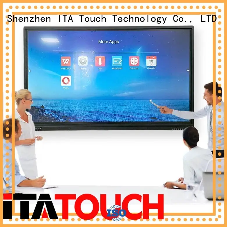 ITATOUCH stand capacitive touch screen suppliers for school 1