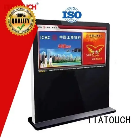 ITATOUCH lan totem touch screen supply for military 1