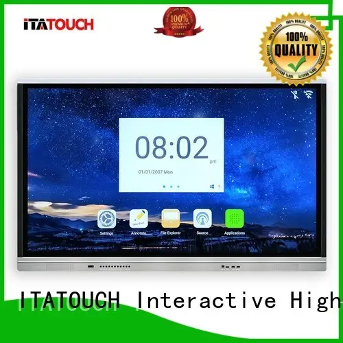 Latest touch display presentation supply for classroom 1