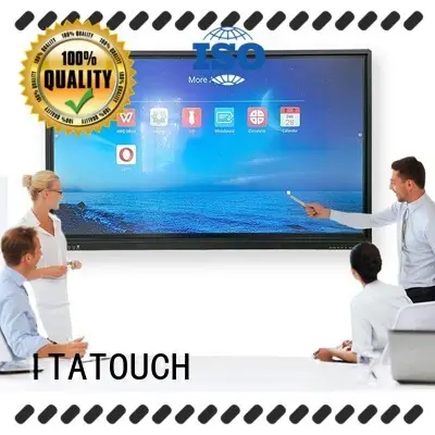 ITATOUCH displays interactive digital screen for business for military 1
