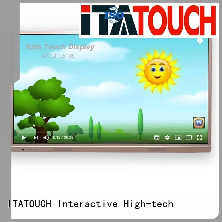 ITATOUCH presentation 4k touch screen monitor suppliers for military 1