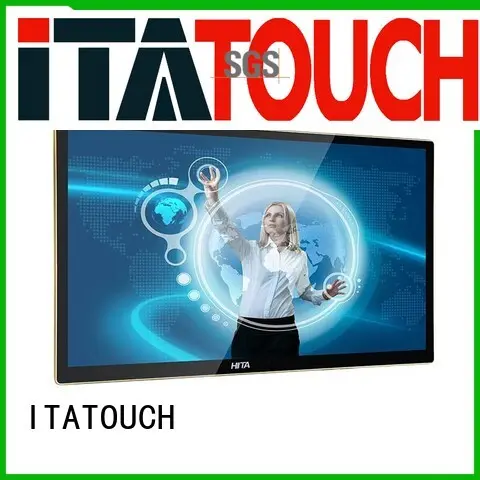 ITATOUCH Best 4k touch screen monitor for business for government 1