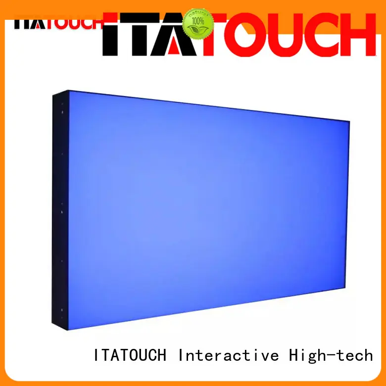 Latest touch screen video wall lcd for sale for military 1