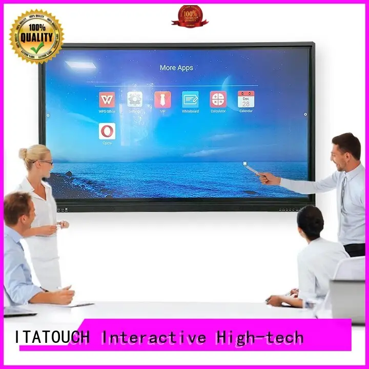 ITATOUCH vivid 4k touch screen monitor company for government 1