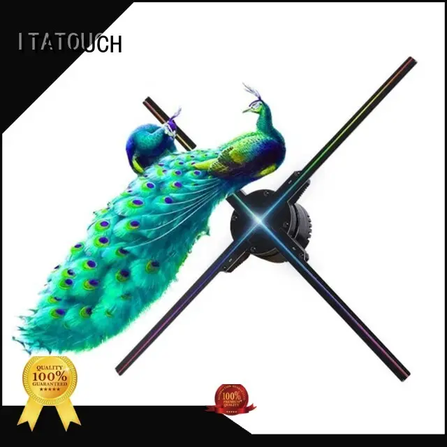 ITATOUCH 3d holographic fan factory for App 1