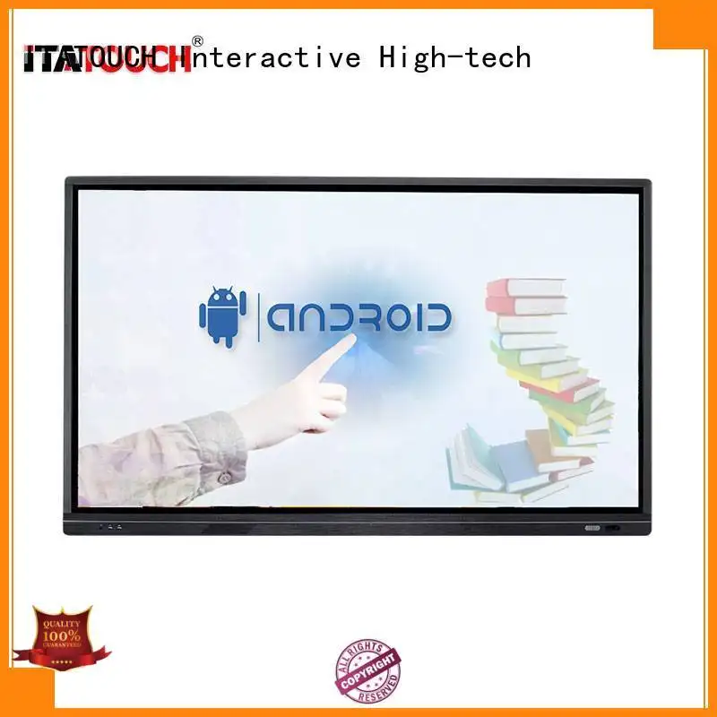 ITATOUCH Latest interactive flat panel display factory for classroom 1
