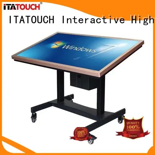 New mobile stand for flat screen tv display for sale for school 1