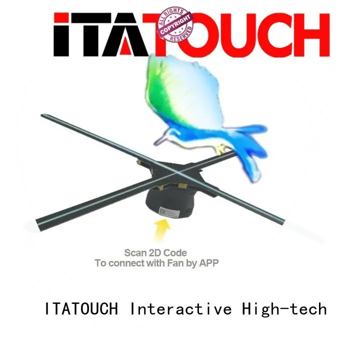 ITATOUCH 3d hologram fan manufacturers for tablet 1