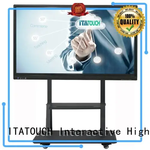 ITATOUCH Custom large touch screen monitor company for education 1