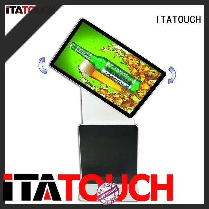 ITATOUCH poster digital advertising display screens manufacturers for school 1