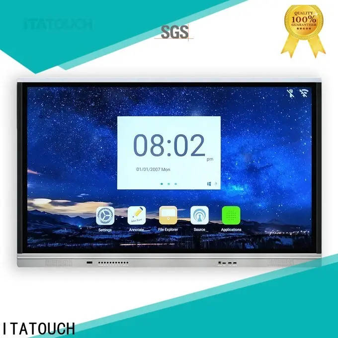 Wholesale 4k touch screen monitor android company for classroom 1