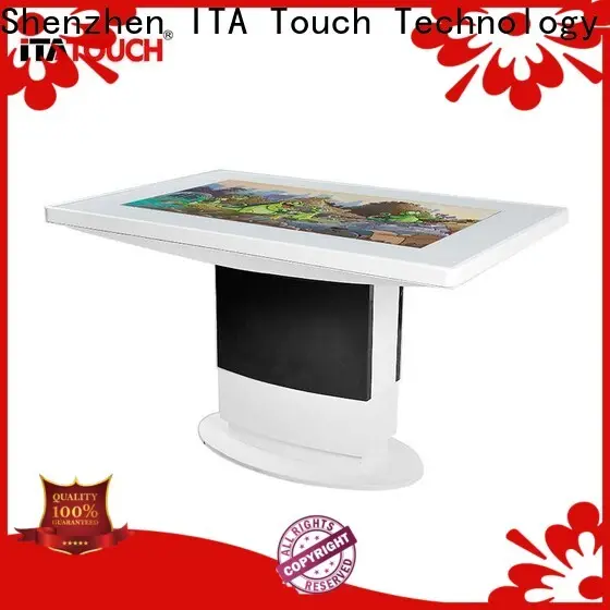 Custom touch screen table for sale coffee supply for education 1